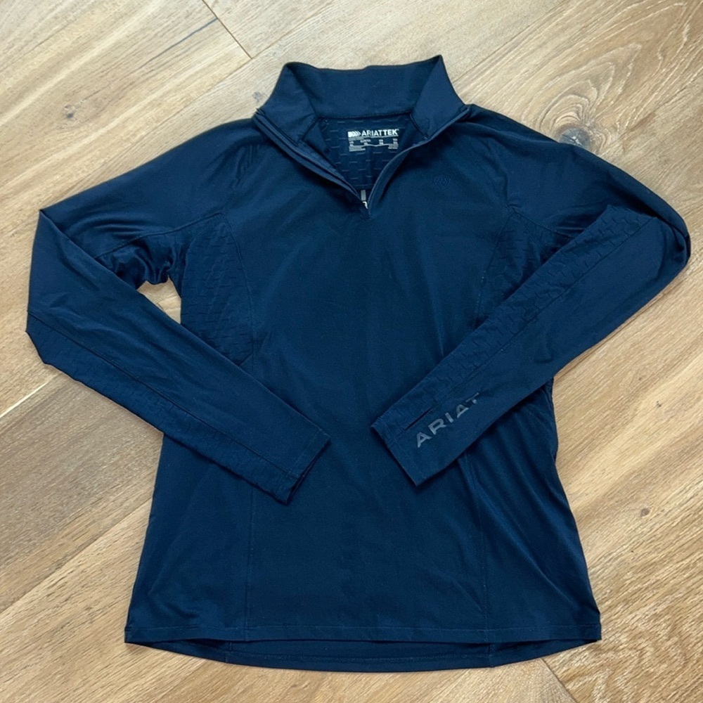 Ariat Tek quarter zip long sleeve riding top size XL